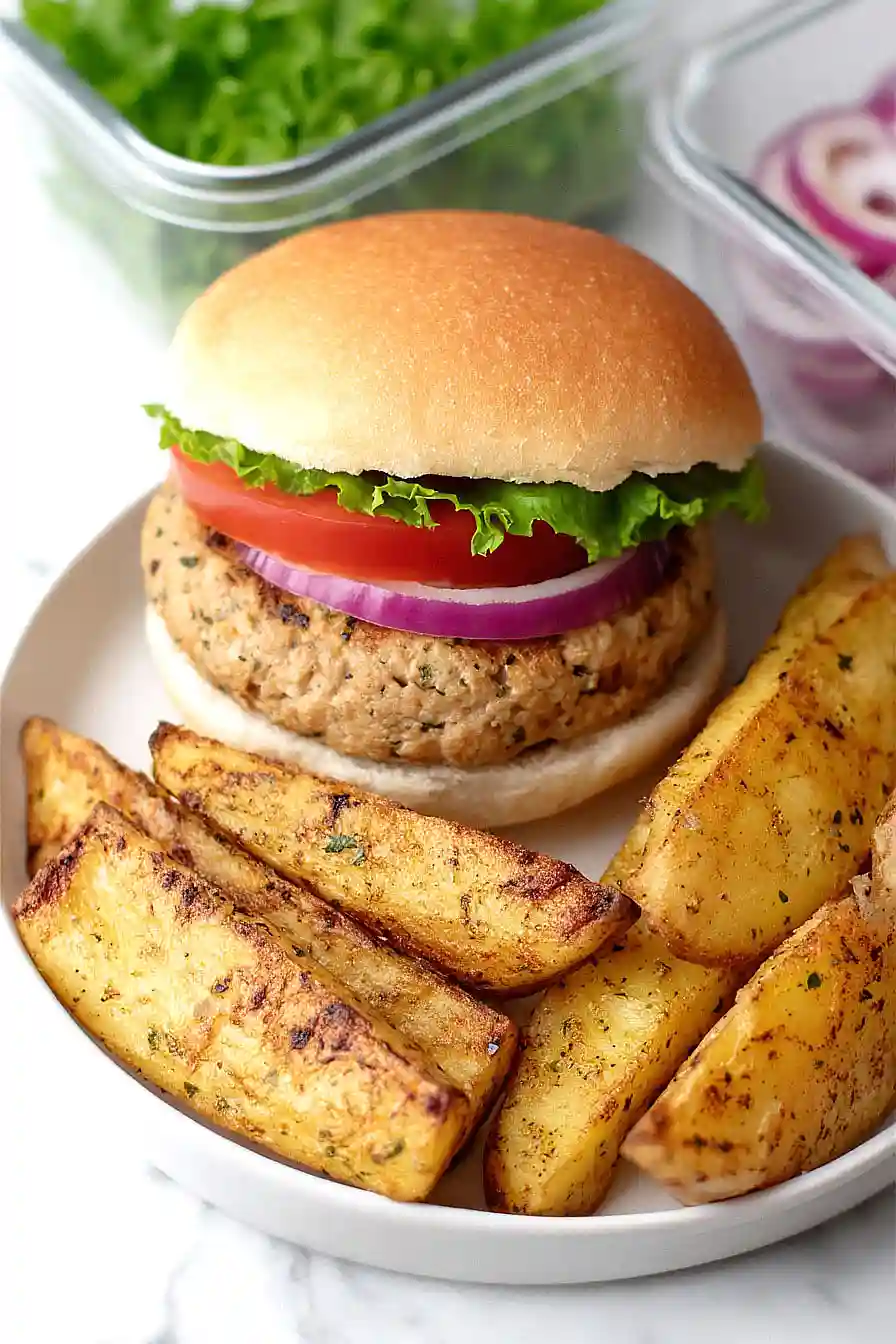 meal prep turkey burger