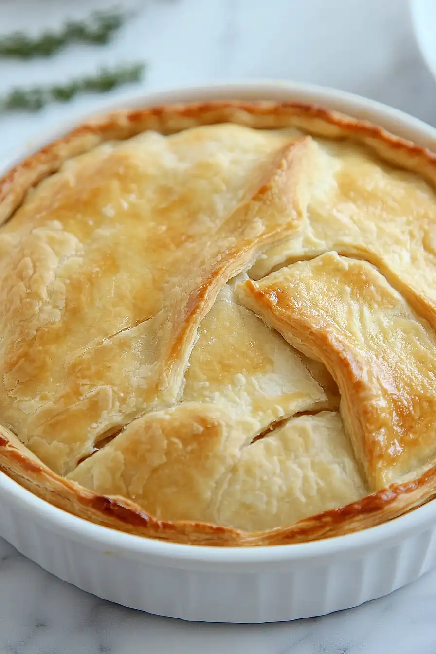 crescent roll chicken pot pie
