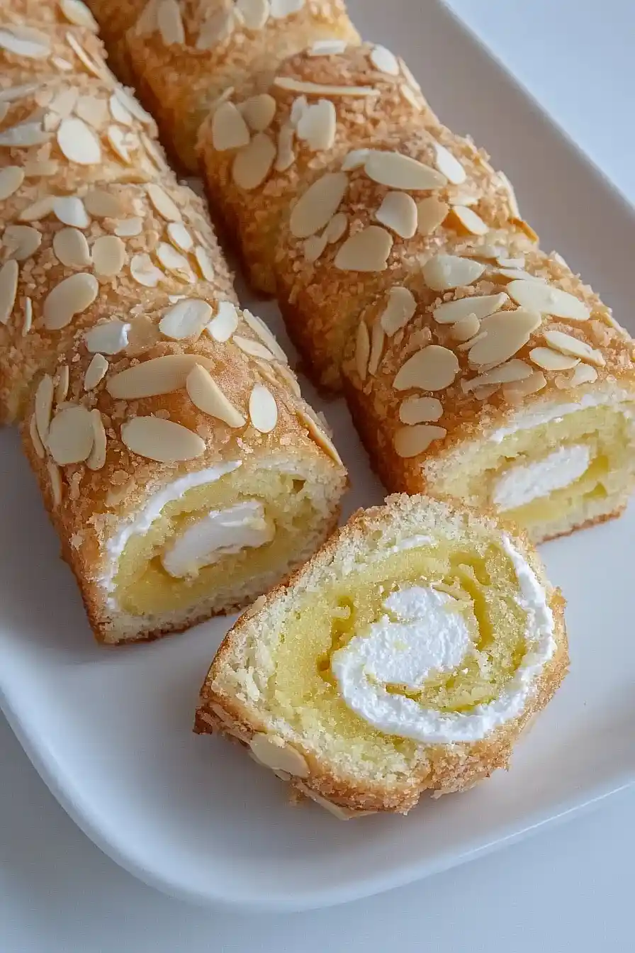 almond cake roll
