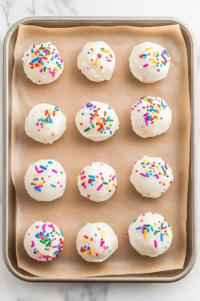 Fluffy Vanilla Cake Balls