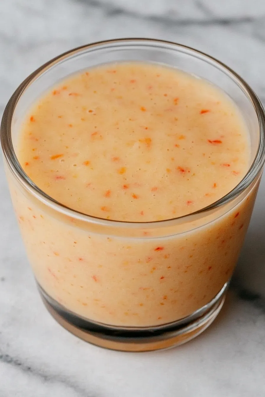 peach smoothie without yogurt