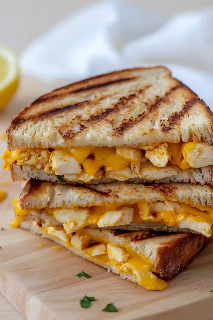 Grilled Honey Mustard Chicken Panini