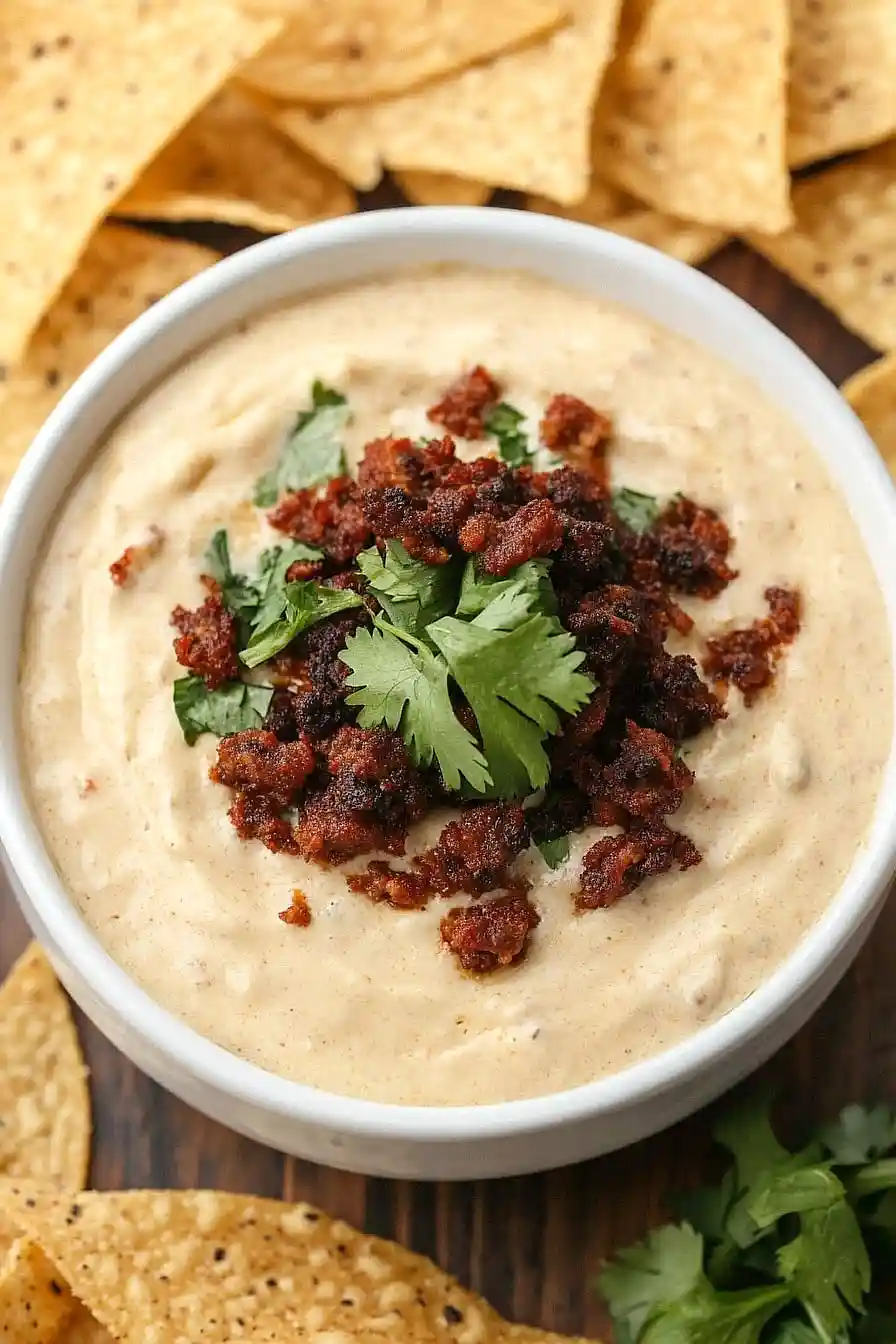 air fryer queso dip