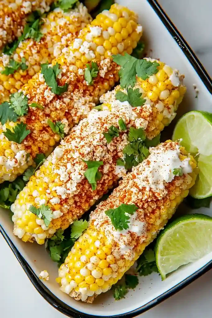 Crispy Air Fryer Street Corn