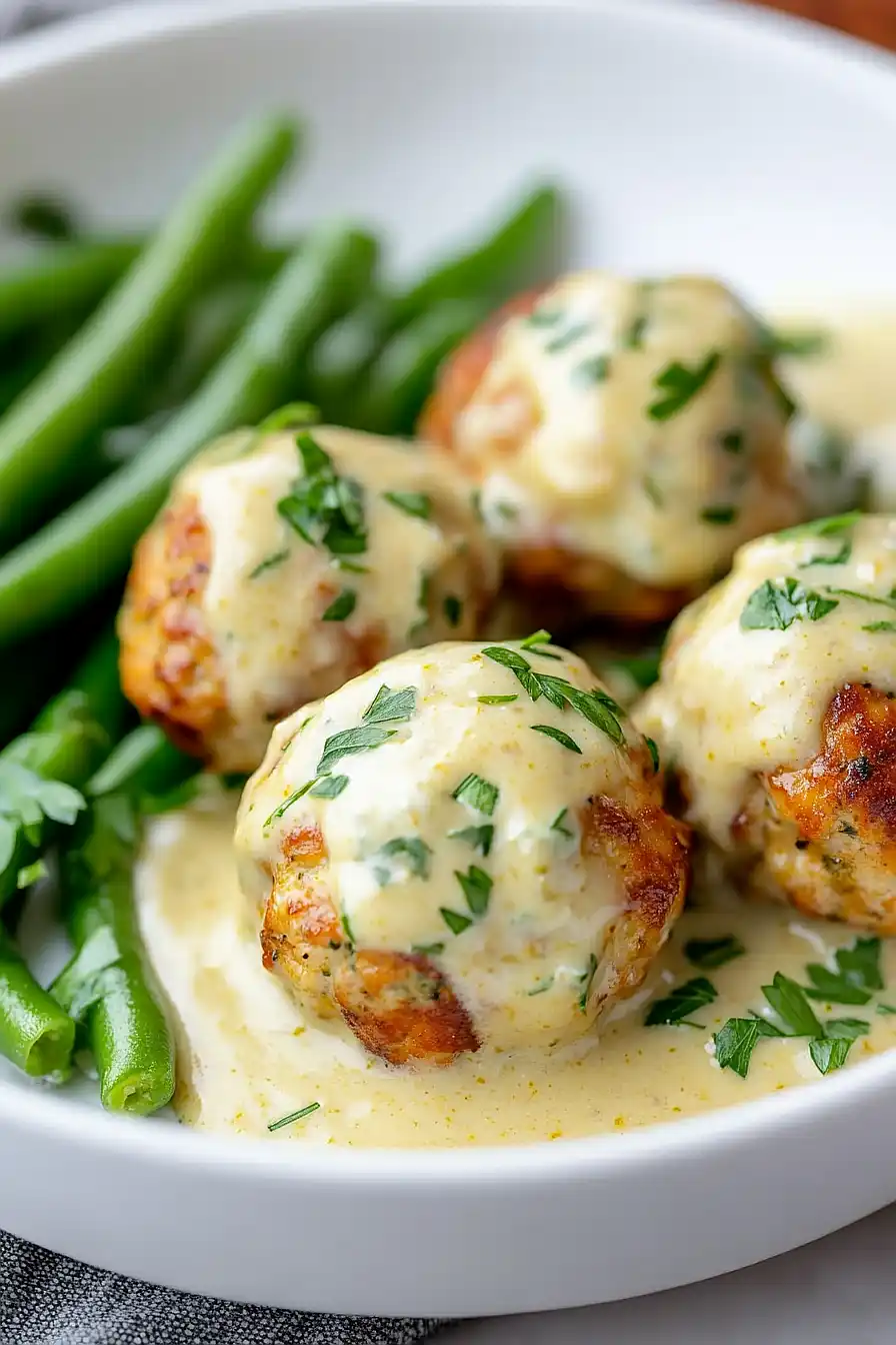 honey mustard chicken meatballs