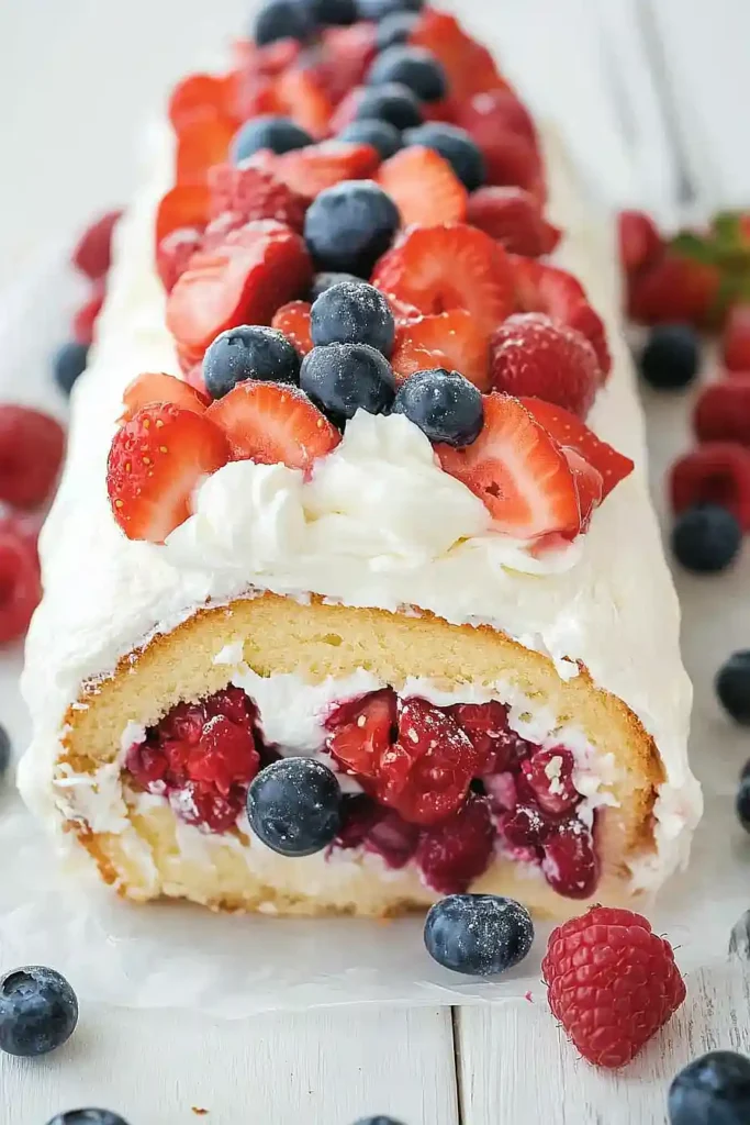 Easy Angel Food Cake Roll