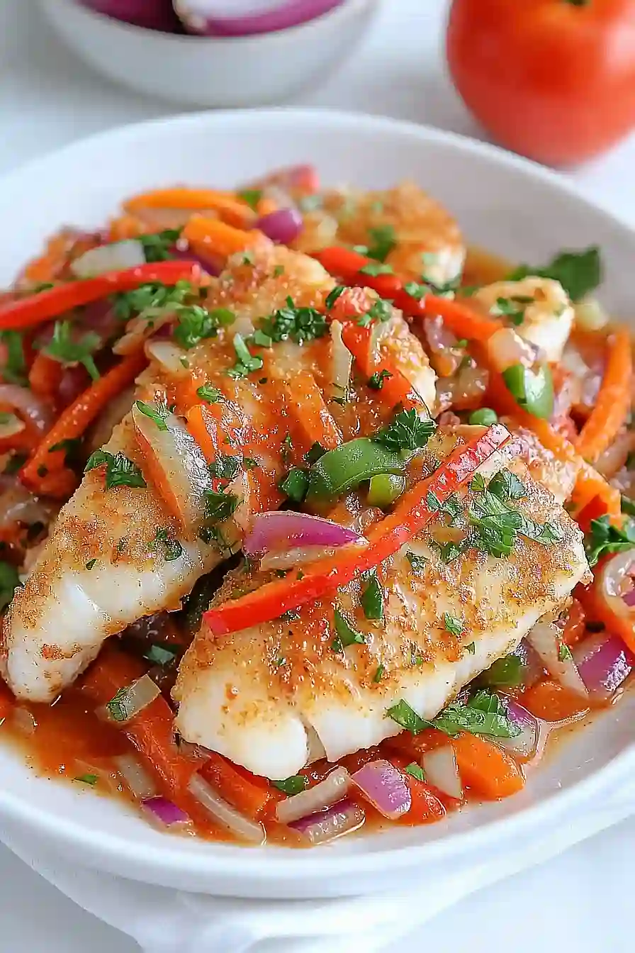 tilapia escabeche