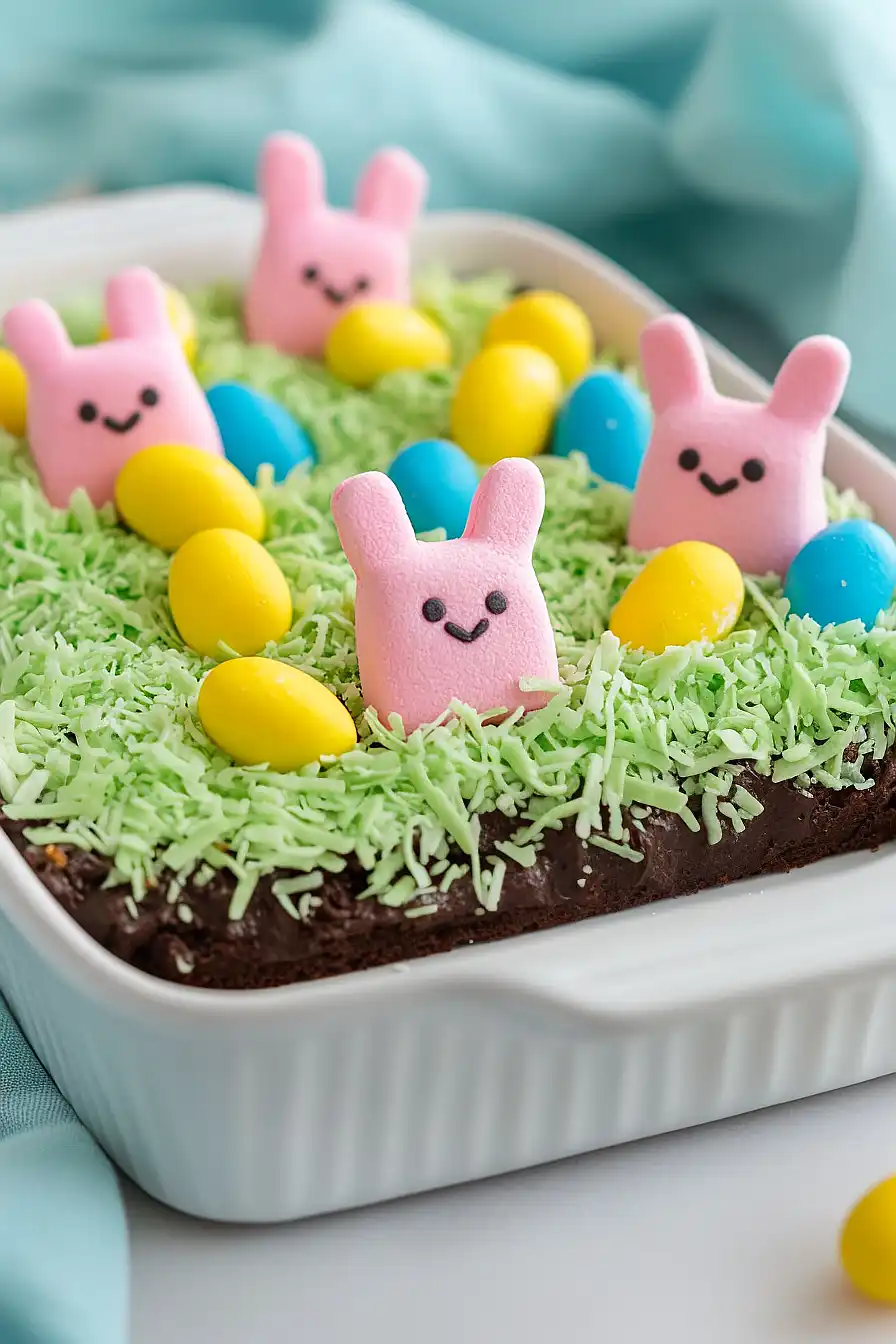 easter dirt cake