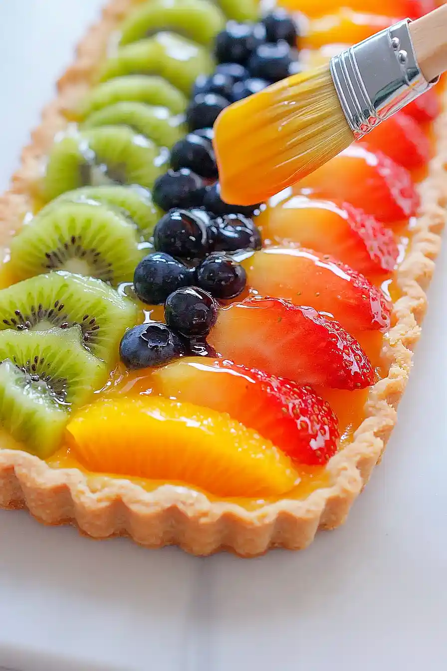fruit tart glaze