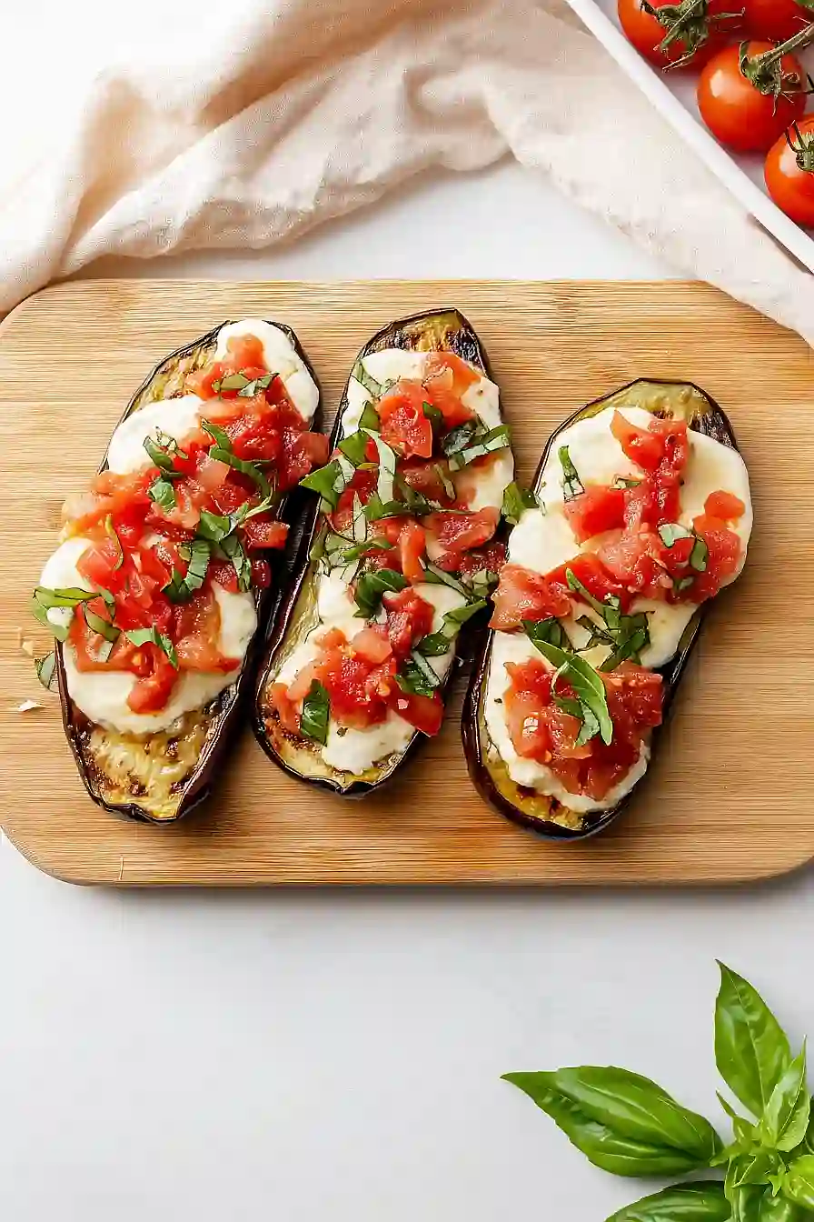 grilled eggplant parmesan