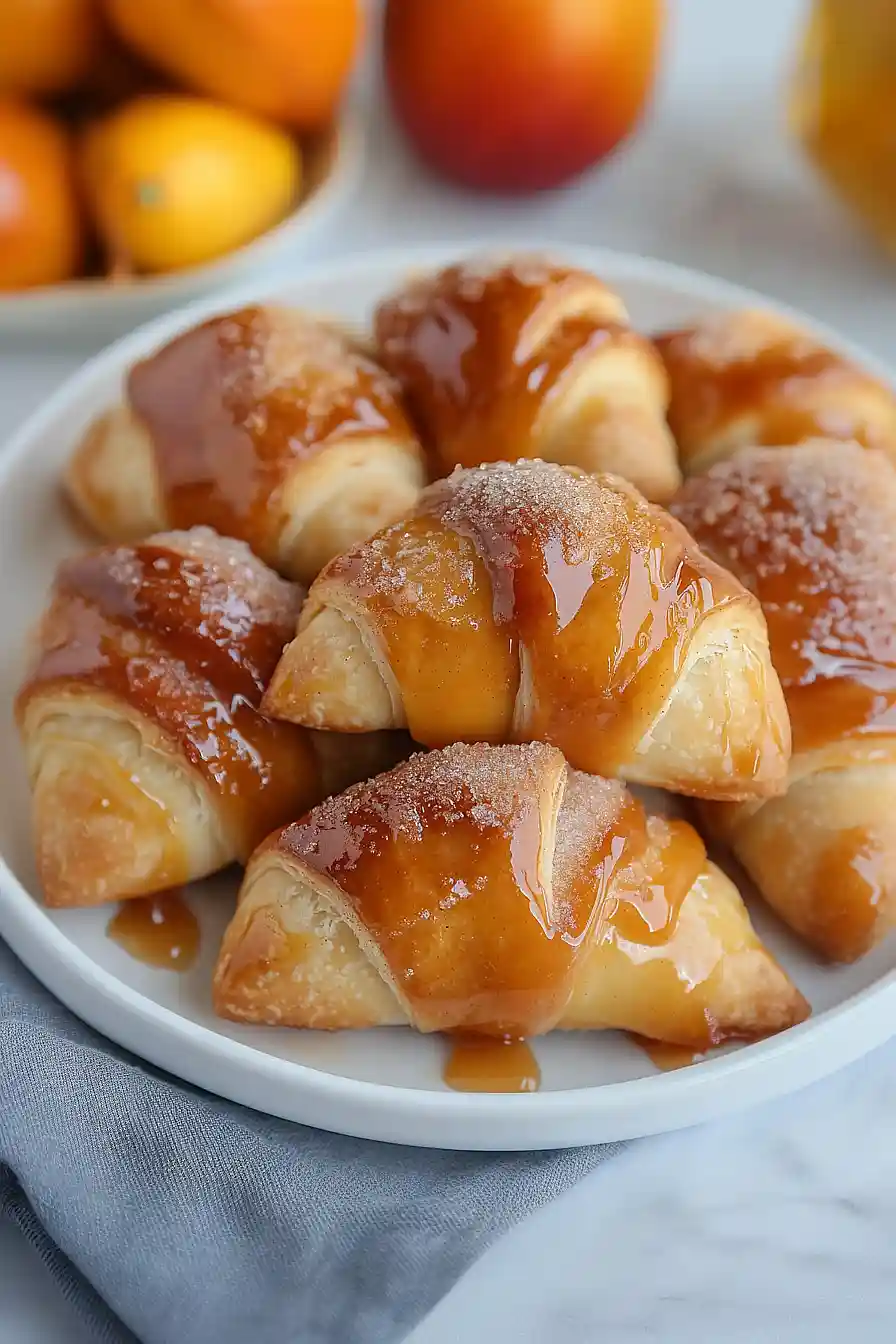 crescent roll apple dumplings