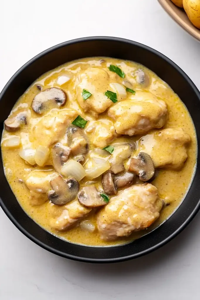 Best Honey Mustard Chicken with Mushrooms