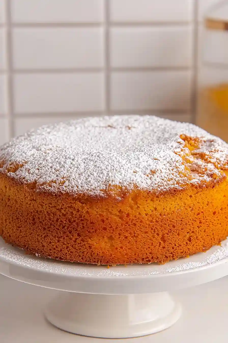 air fryer vanilla cake