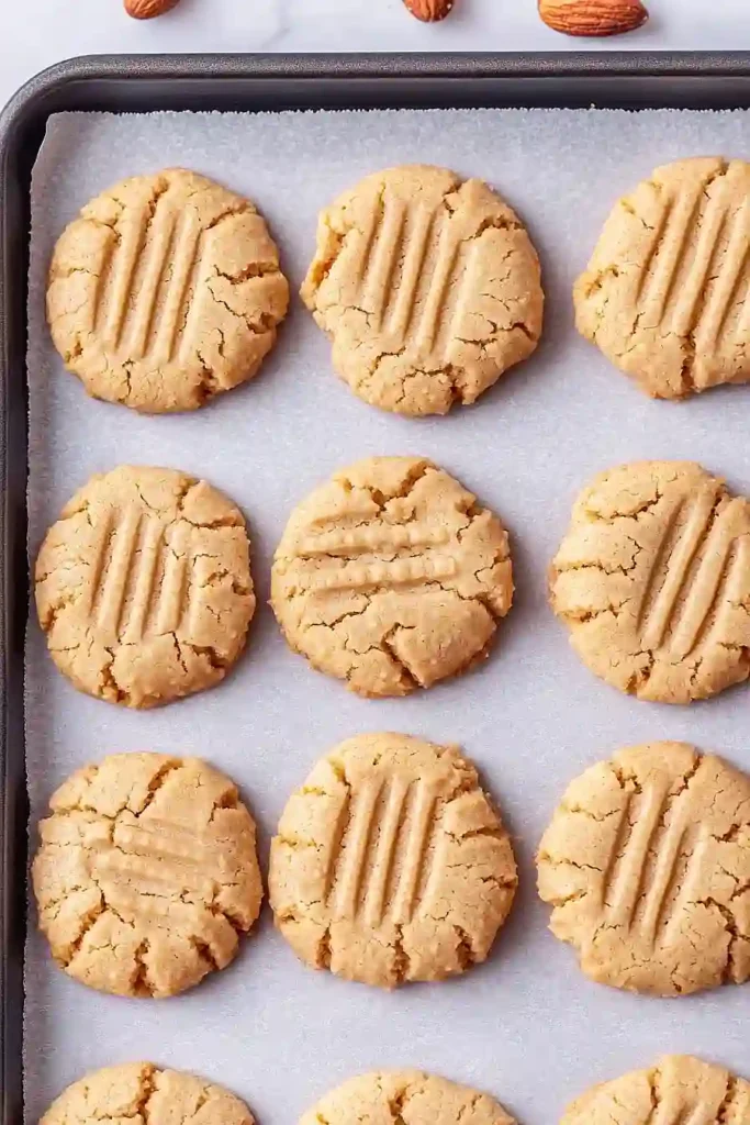 Quick Eggless Peanut Butter Cookies