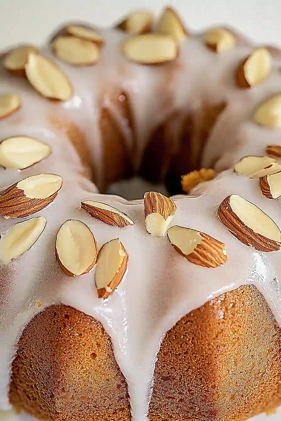 zucchini almond bundt cake