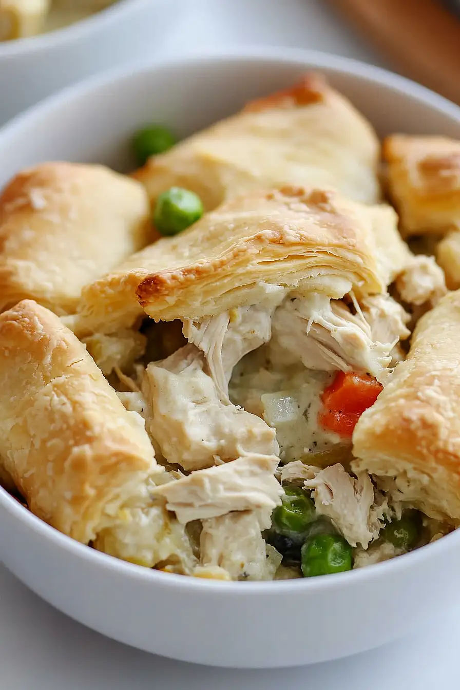 crescent roll chicken pot pie