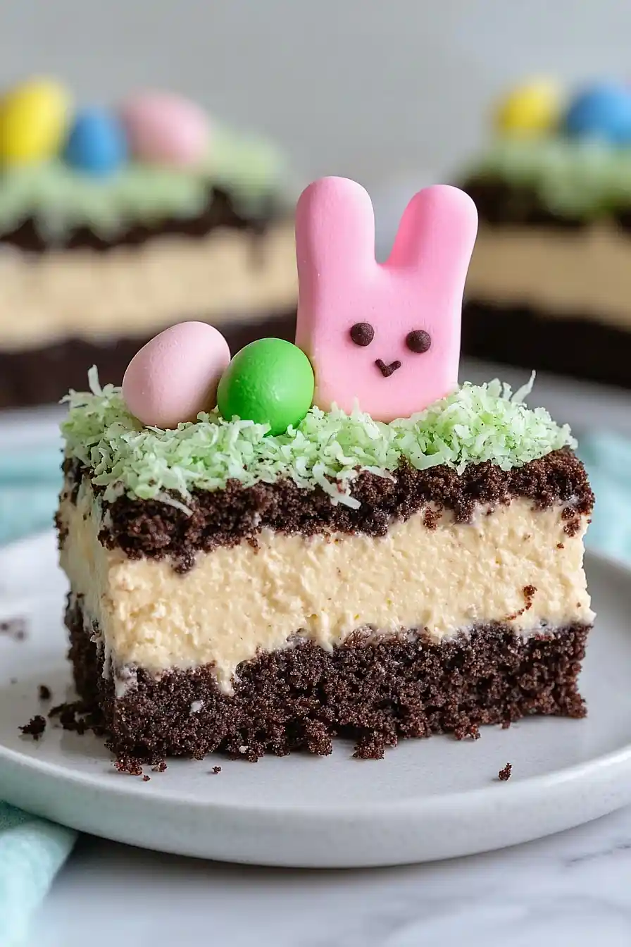 easter dirt cake