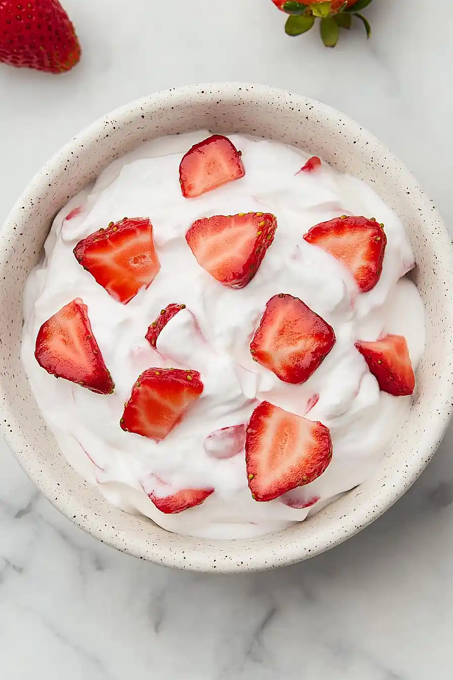 strawberry cheesecake fluff