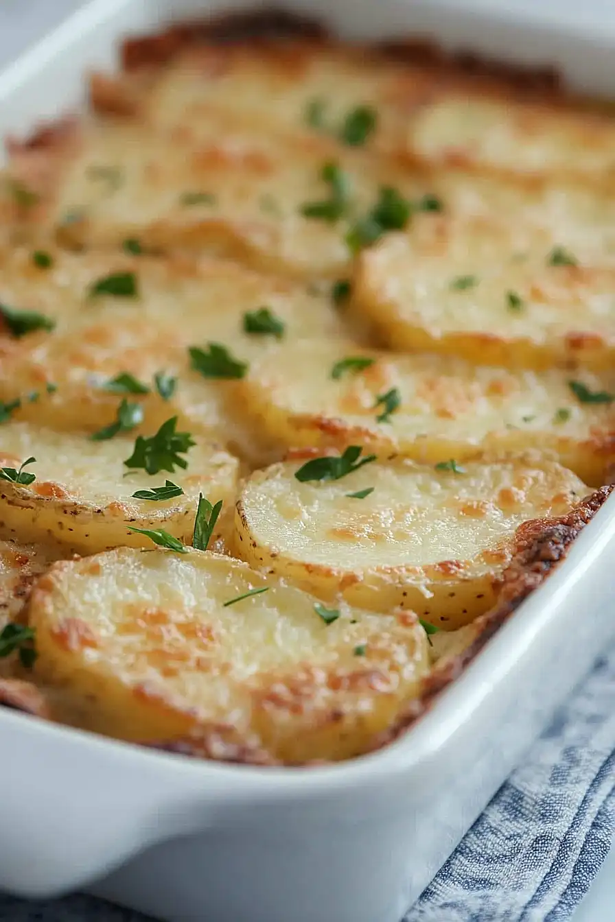 scalloped potatoes with boursin cheese