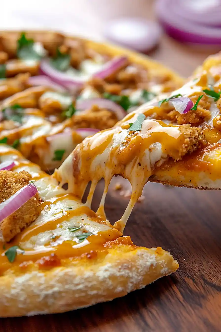 honey mustard chicken pizza