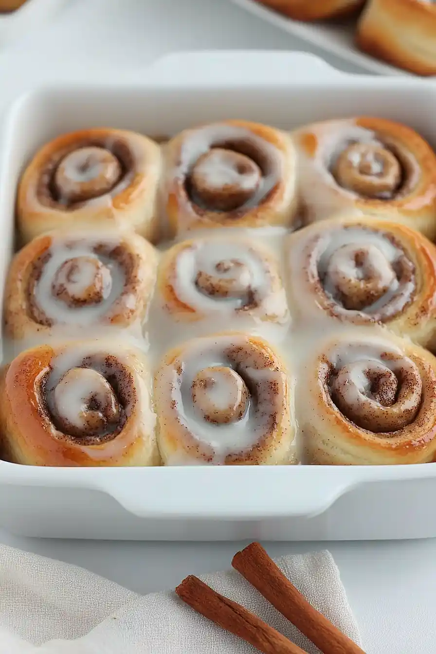 crescent roll cinnamon rolls