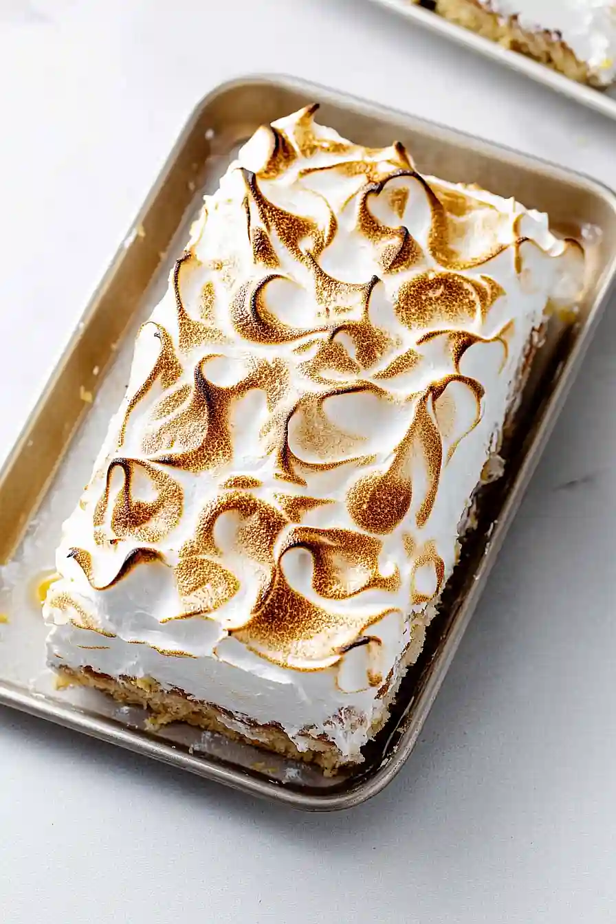 lemon meringue cake
