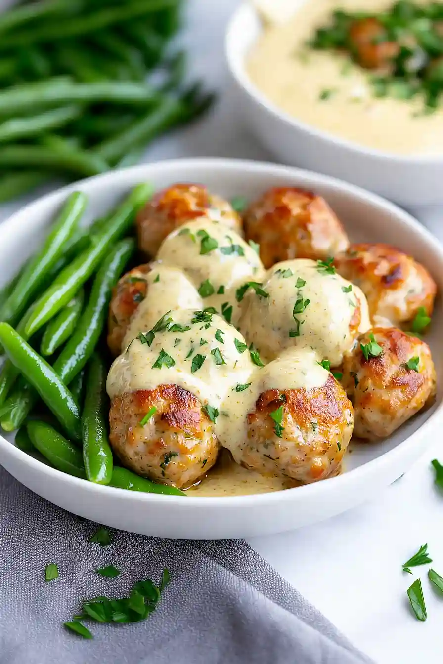 honey mustard chicken meatballs