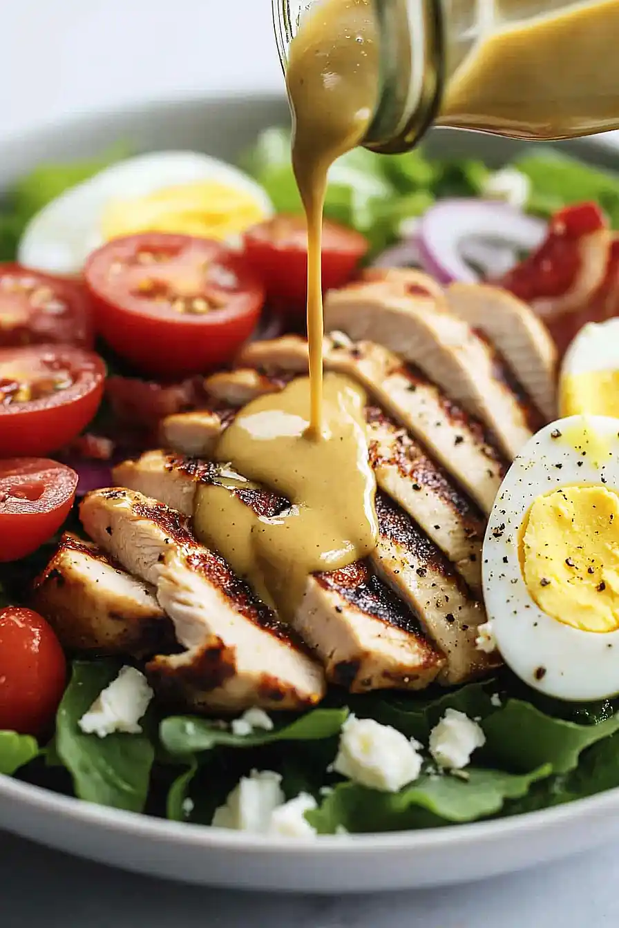 honey mustard chicken cobb salad