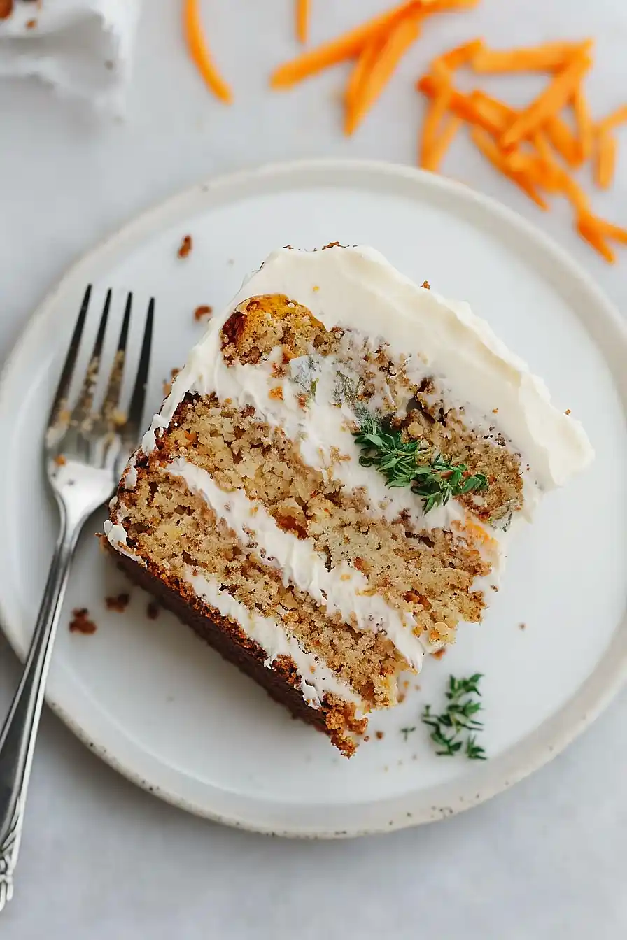 vegan almond flour carrot cake