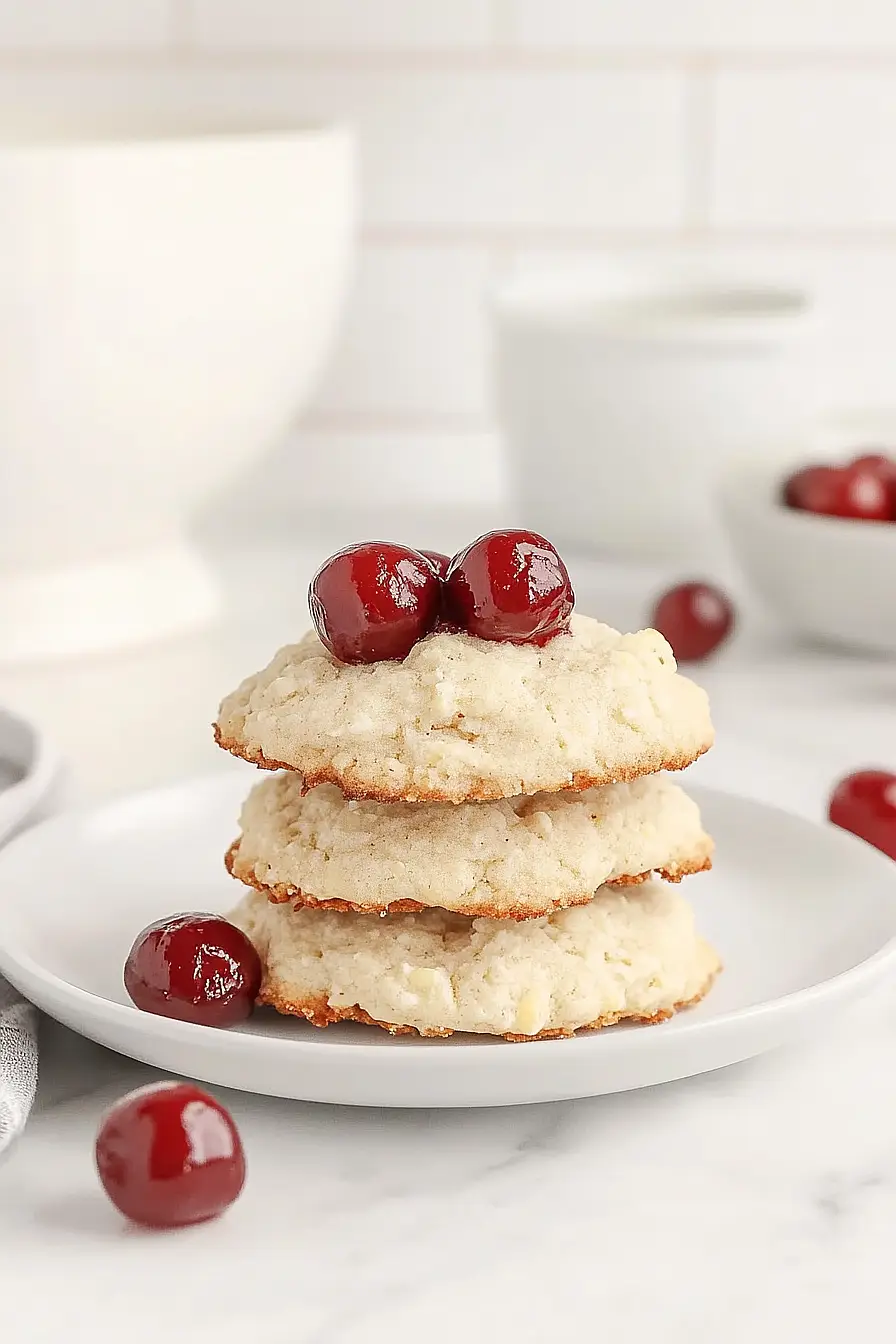 angel food cake yogurt cookies