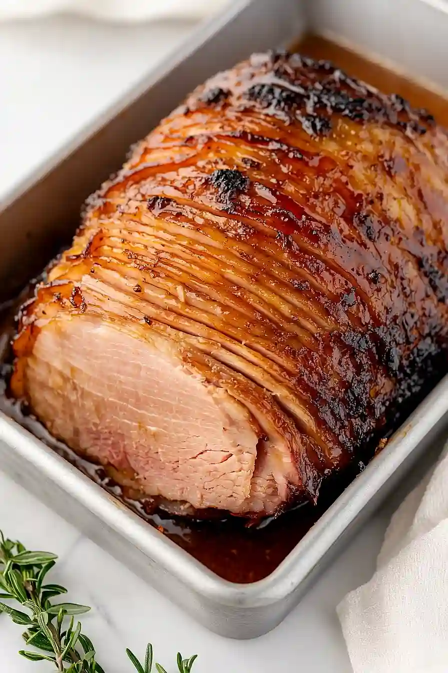 maple glazed spiral ham 