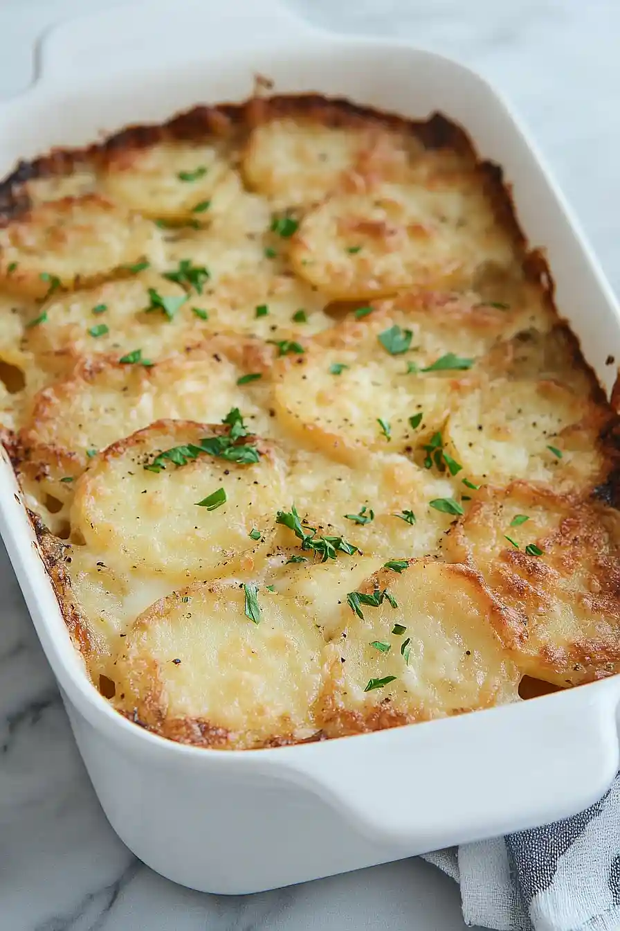 scalloped potatoes with boursin cheese