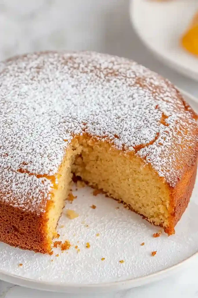 Fluffy Air Fryer Vanilla Cake