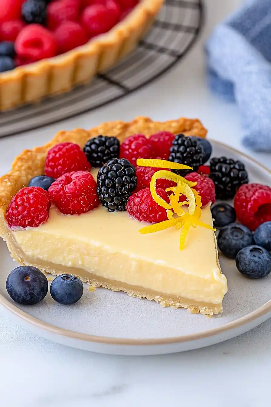 eggless fruit tart