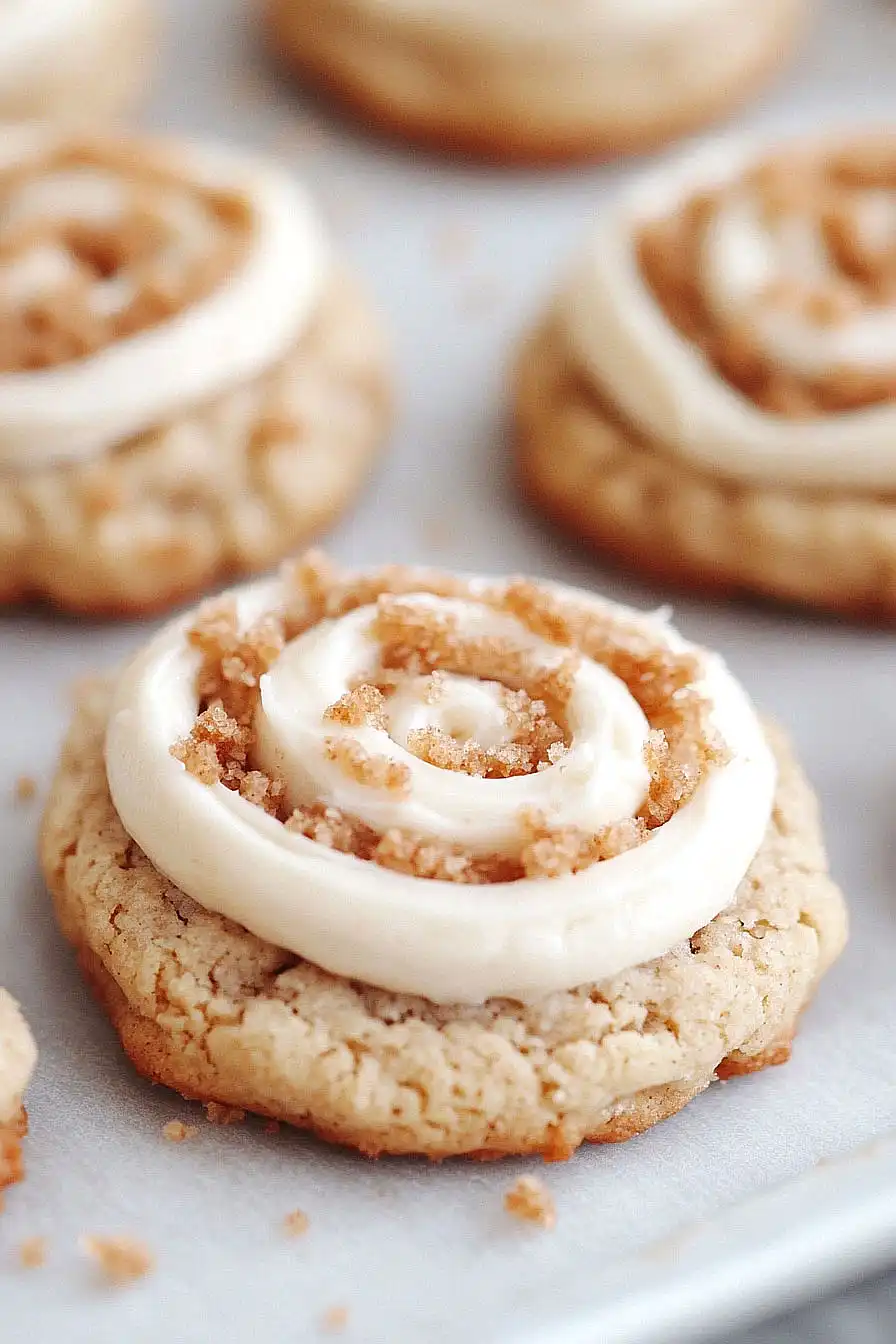 crumbl peach cobbler cookies 