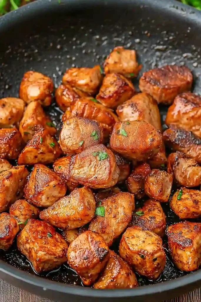 Juicy Pork Tenderloin Bites