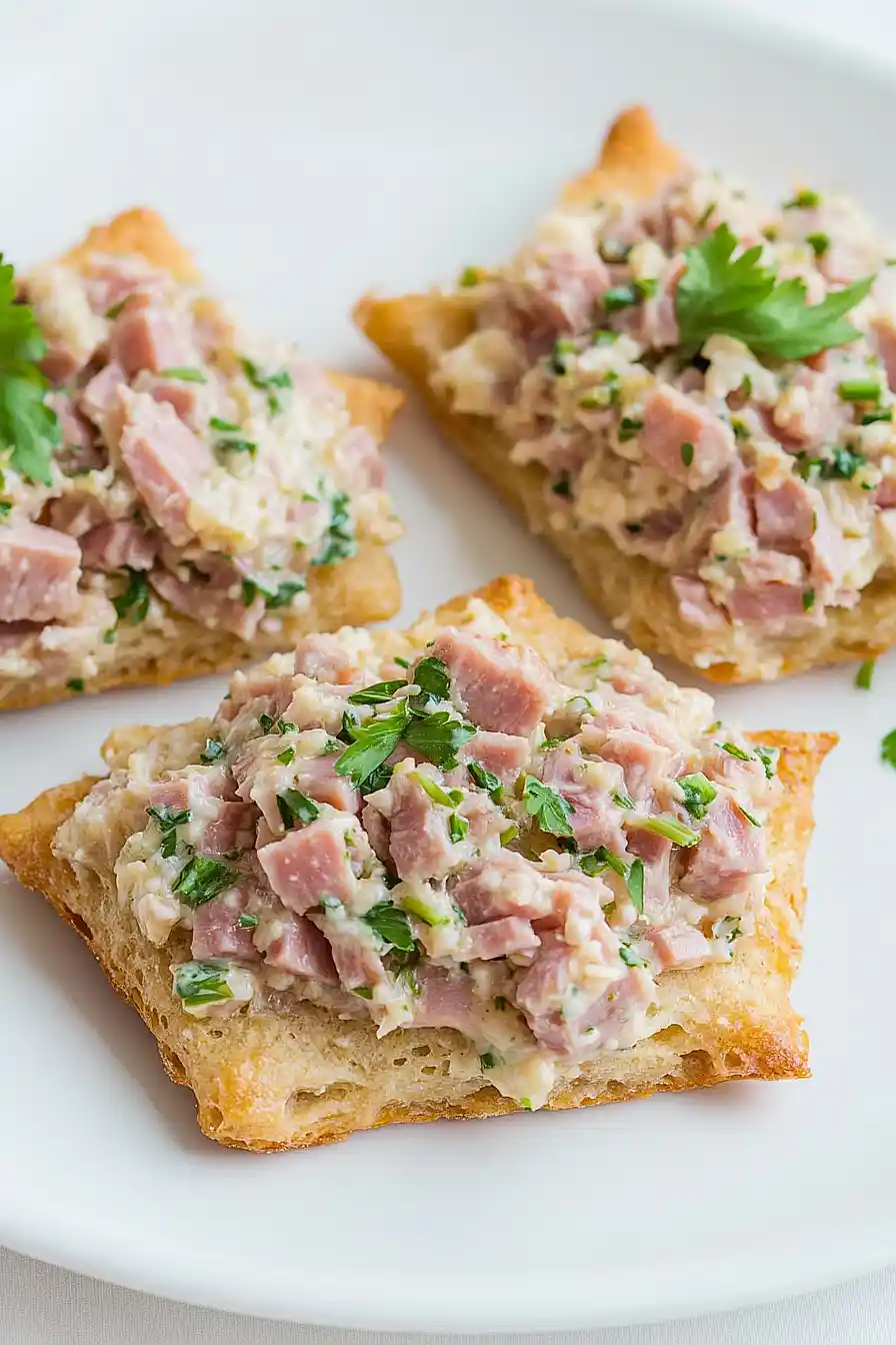 deviled ham biscuits