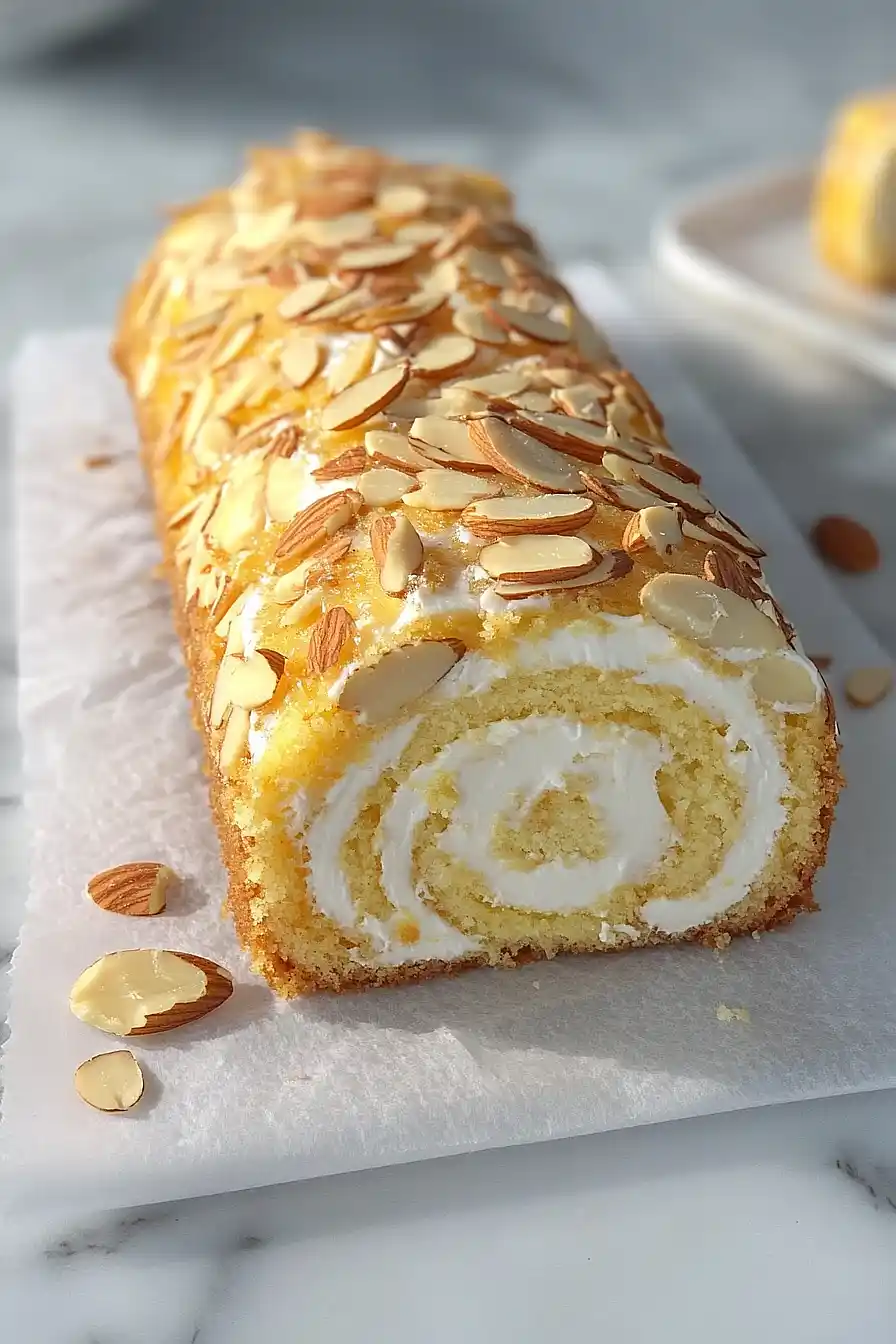 almond cake roll