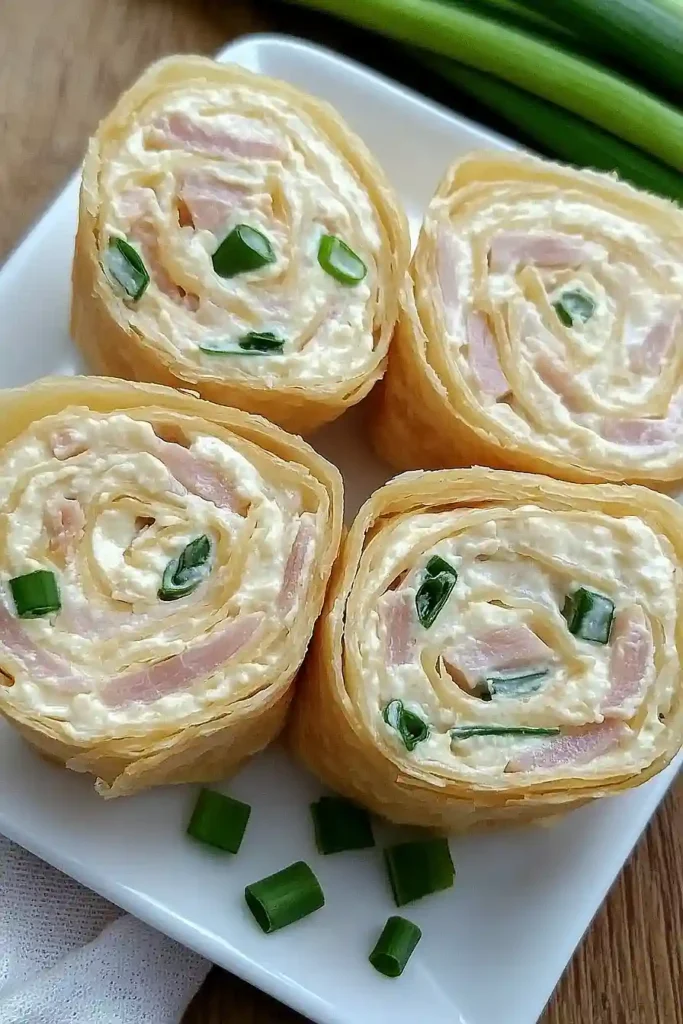Delicious Deviled Ham Pinwheels