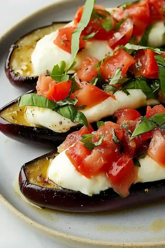 Mouthwatering Grilled Eggplant Parmesan