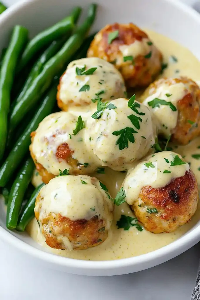 Flavored Honey Mustard Chicken Meatballs