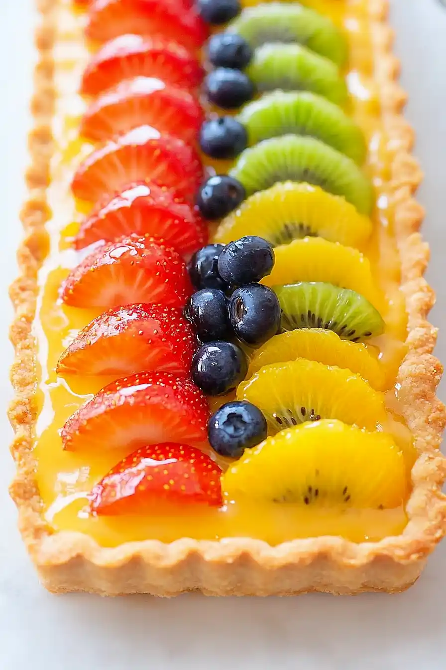 fruit tart glaze
