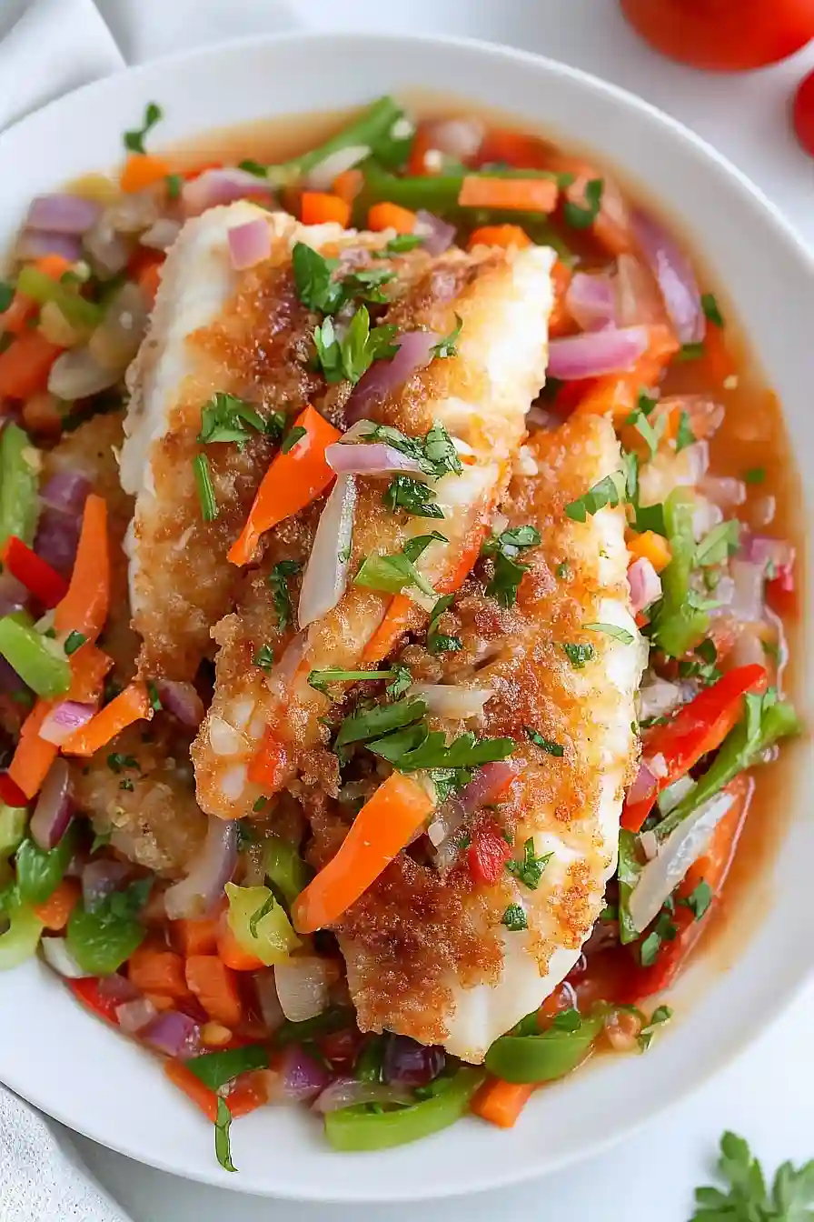 tilapia escabeche