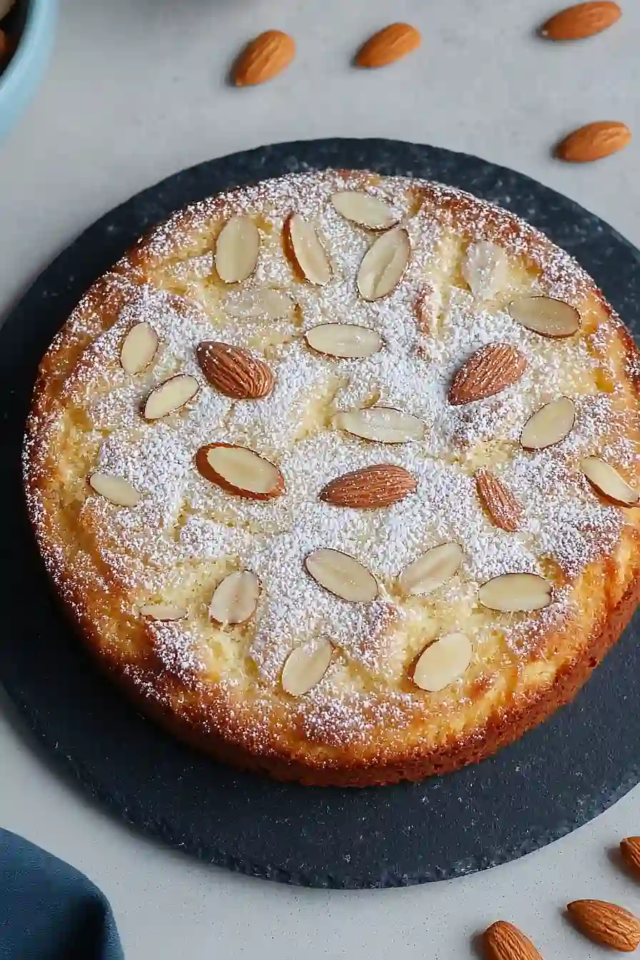 keto almond ricotta cake