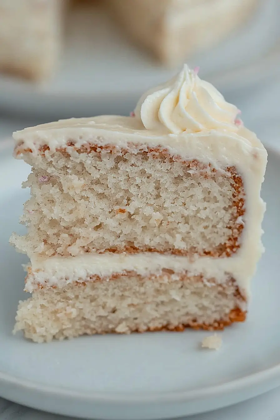 keto vanilla cake