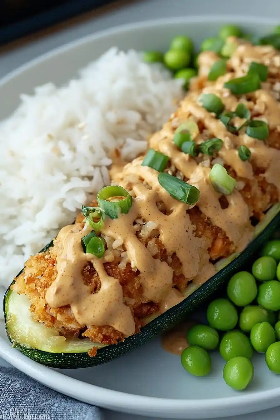 asian zucchini boats
