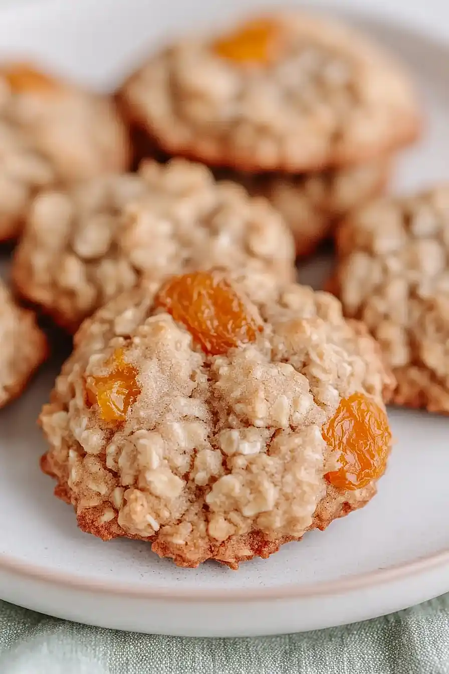 oatmeal cookies with dried apricots