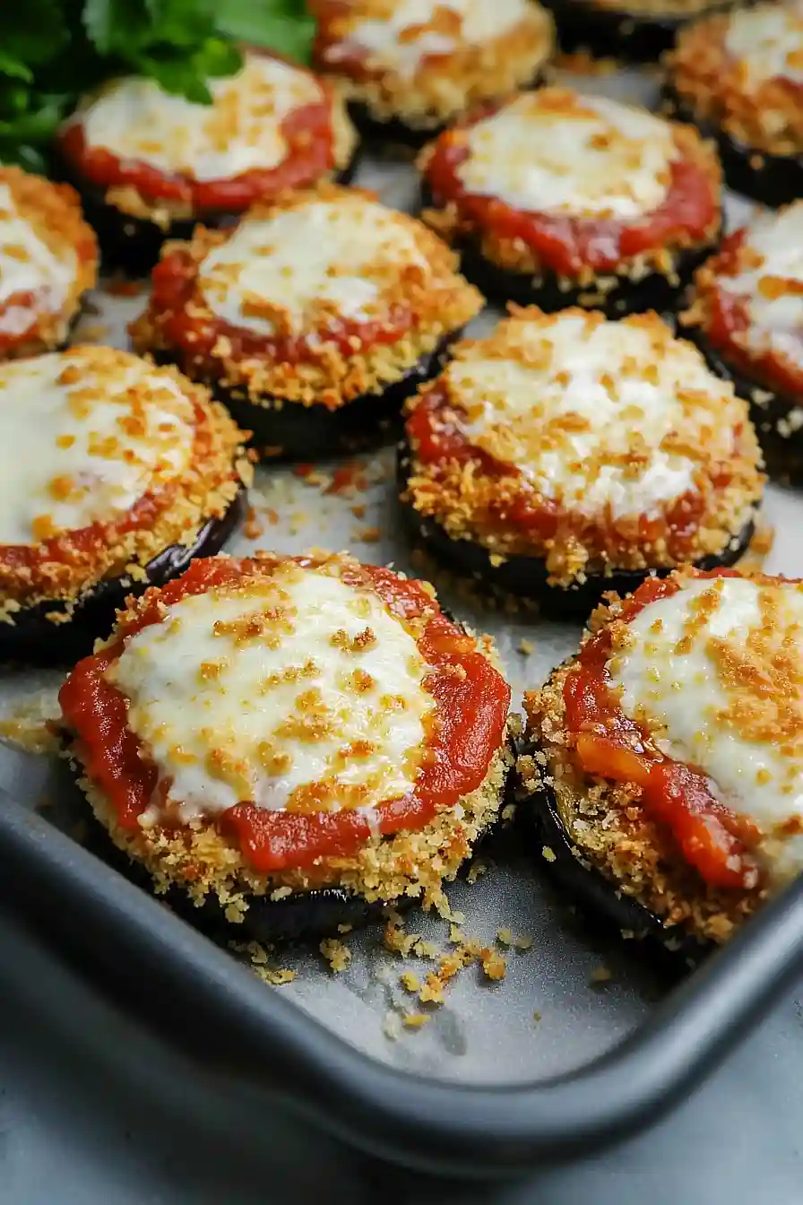 eggplant parmesan bites