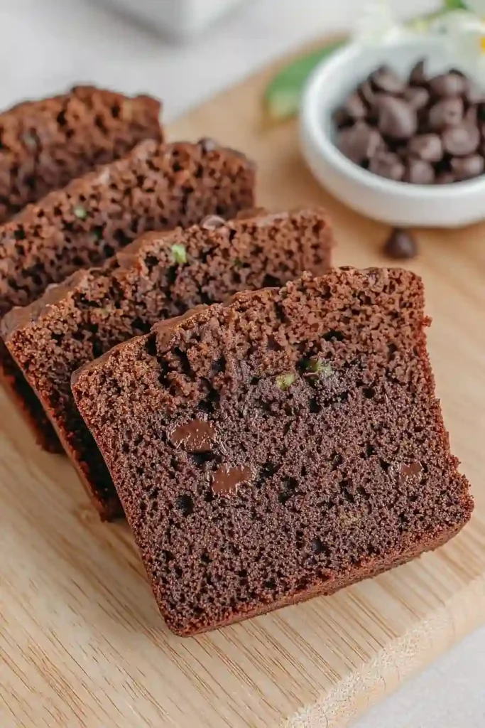 Decadent Chocolate Zucchini Bread Mini Loaves