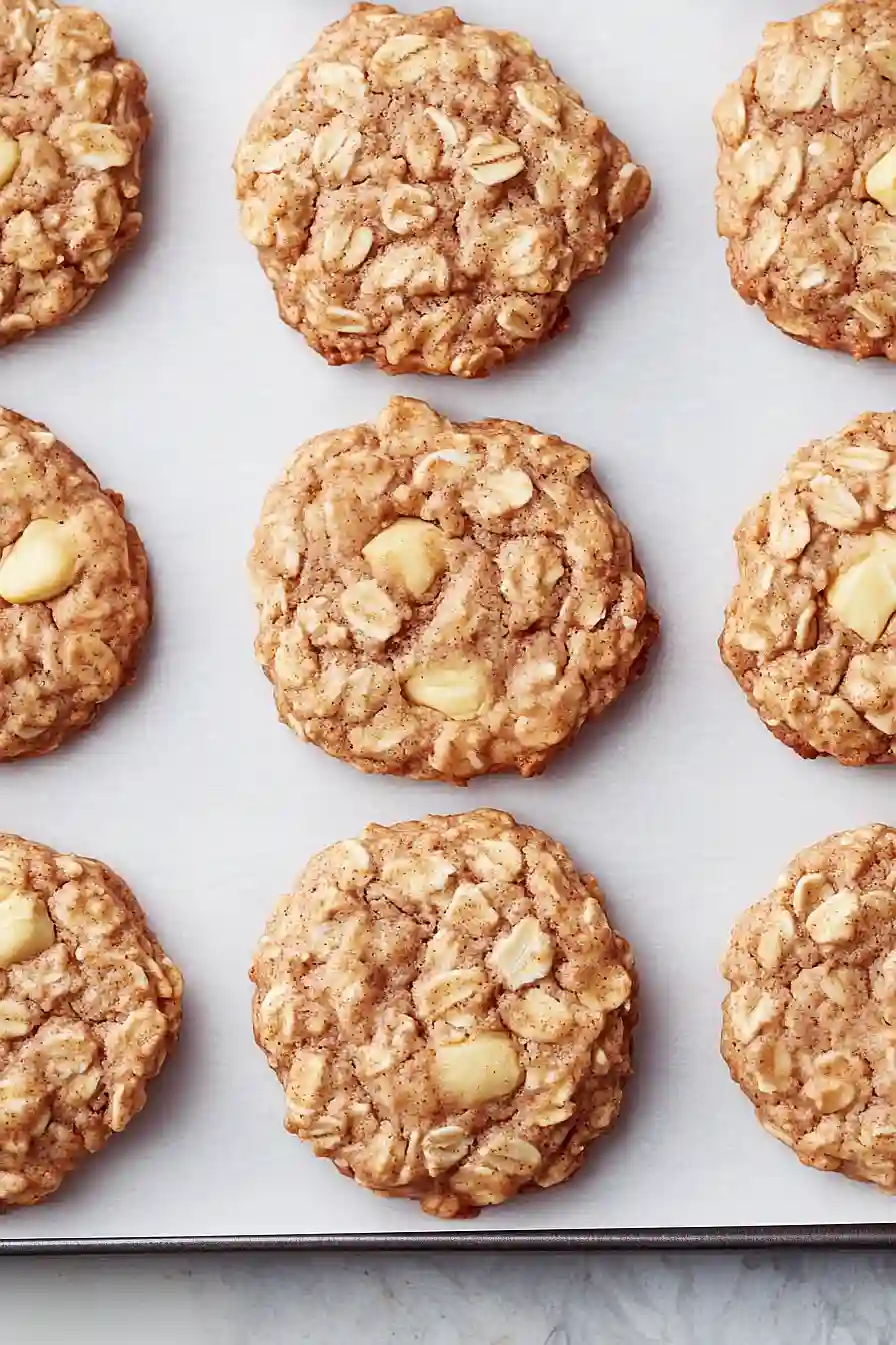 apple cinnamon oatmeal cookies
